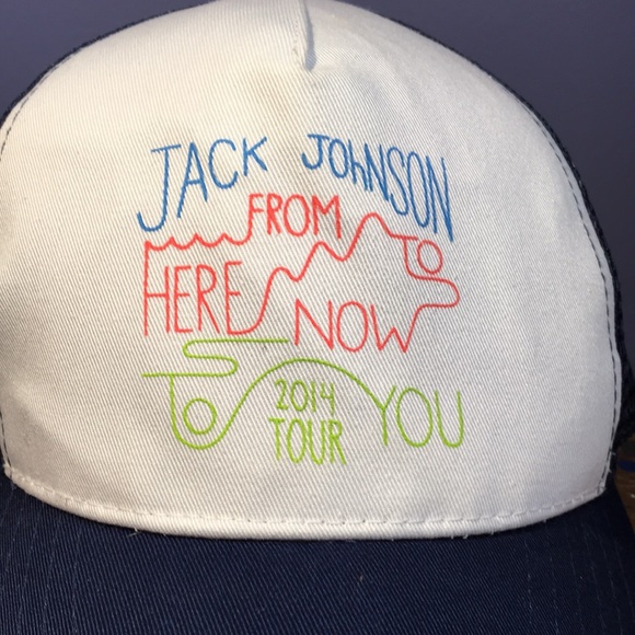Jack Johnson Concert Tour hat 2014 From Here To Now To You SnapBack cap - Picture 3 of 11
